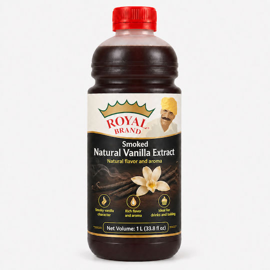 Royal Brand Rauch Vanille Extrakt 15% 1 L Süßwaren Aromen