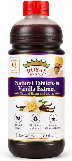 Royal Brand Tahitensis Vanille Extrakt 15% 1 L Süßwaren Eiscremes Cremes