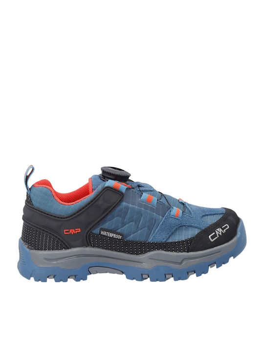 Kids Hiking Shoes Waterproof Blue