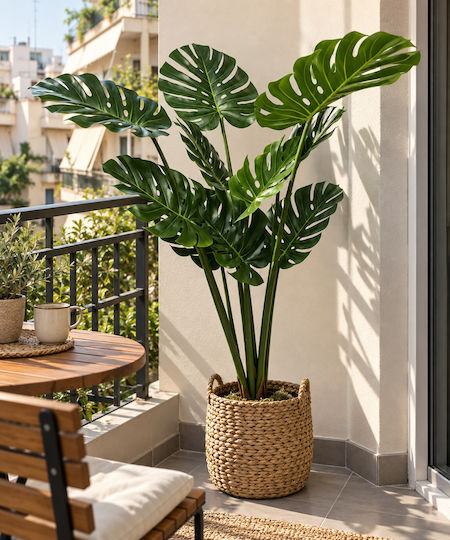 Plantă Decorativă Artificială Verde 120cm Plantă Decorativă Artificială Verde 120cm