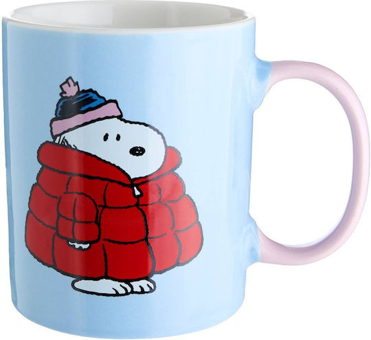 Butlers Porzellan Tasse Blau 380ml