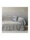 Linea Home Sable Überwürfe Set 3 Stück Pelzartige Graue