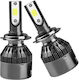 Tradesor Autolampen H1 LED 6500K Kaltes Weiß 36W