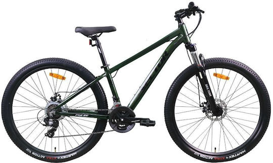 Sector 29" Green City Bicycle with Speeds and Mechanical Disc Brakes