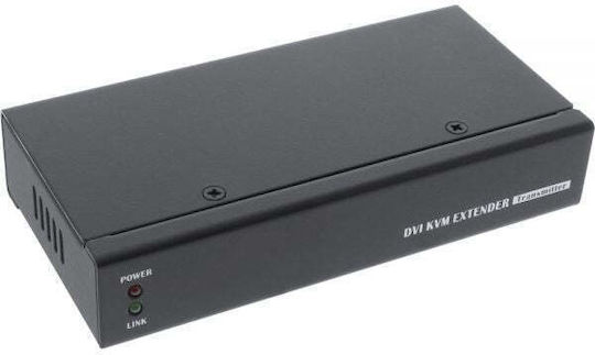 InLine 61640 KVM & Data Switch με DVI / USB / Ethernet / Audio