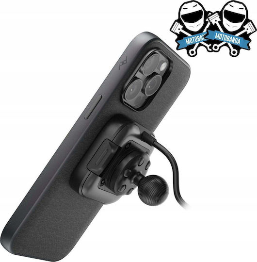 Peak Design Mobile Adaptor pentru Montură cu Bilă 20 mm cu Blocare și Încărcare Adaptor de Bază pentru Telefon Mobil