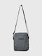 Herren Schulter / Crossbody Tasche Grau