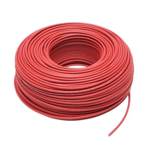 Red Solar Cable Photovoltaic 6mm H1z2z2-k 1 1kw 1000v Roll 100m