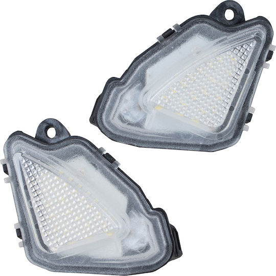 Skoda Octavia Iii Lift 2017 Led Mirror Lighting Lamps 2 Pcs Set