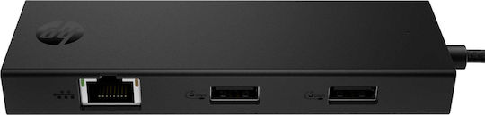 HP USB хъб 4 порта с USB-C / Ethernet