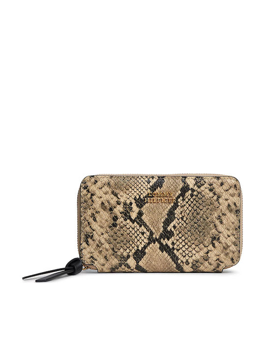 Tommy Large Leather Women's Coin Wallet Black