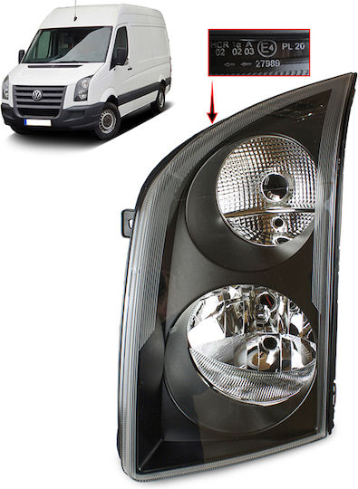 Headlight Left Volkswagen Crafter 2007-2017 Electric Adjustment 505967