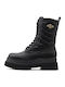 Women's Ankle Boots with Platform Black