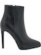 Women's Ankle Boots with High Heel Black