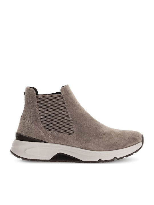 Gabor Leder Damen Stiefeletten Ankle Boots Braun