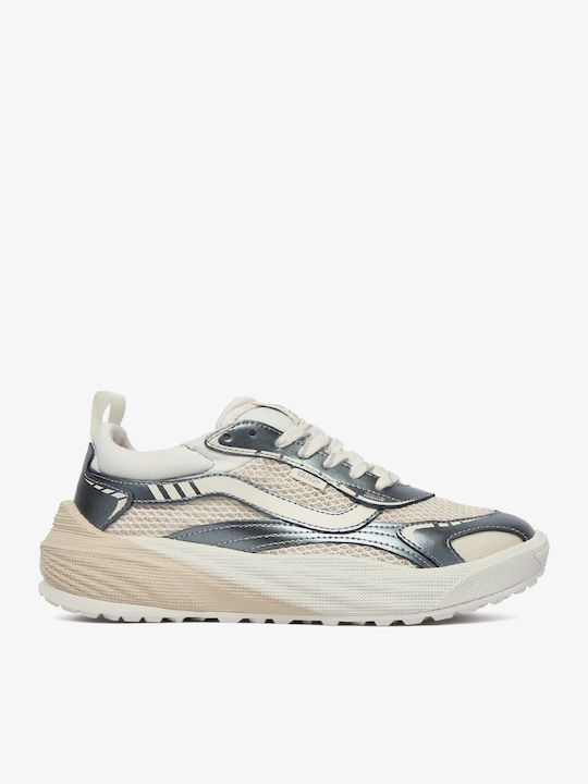 Ultrarange Männer Chunky Sneakers Marshmallow / Silber