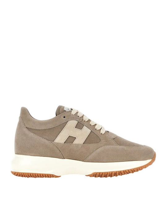 Hogan Interaktive Damen Sneakers Beigen