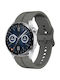Gummi-Armband Grau 42mm
