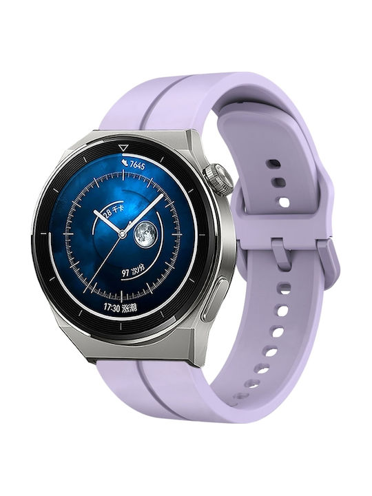Rubber Strap Purple 43mm Rubber Strap Purple 43mm