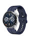Gummi-Armband Marineblau 42mm