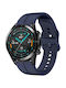 Gummi-Armband Marineblau 42mm