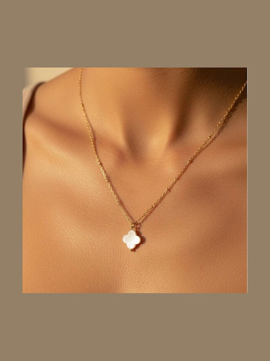 Duestelle Italia Necklace From Gold Plated Steel Duestelle Italia Necklace From Gold Plated Steel