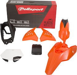 Комплект Пластмаси Mx Replica Polisport Ktm 65 Sx 2012-15 Оранжеви Бели Черни Комплект Пластмаси Mx Replica Polisport Ktm 65 Sx 2012-15 Оранжеви Бели Черни