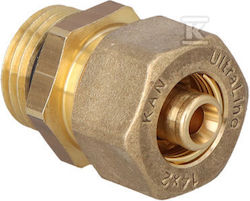 KAN-therm Тръбни Фитинги За Свързване Месингови 2510045000