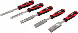 AWTools Chisels Width 32mm With Plastic Handle Set 5 Pieces