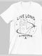 Kids Tops White with Vulcan Salute and Starfleet-inspired Delta A Star Trek Inspired Graphic T-Shirt for Science Fiction Fans