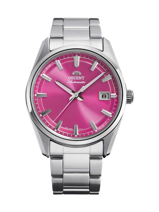 Orient Ceas Bărbătesc 38.5mm Automat cu Brățară Din Oțel Argintie