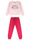 Kids Sweatpants Set Fuchsia