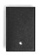 Sartorial Leather Men's Card Wallet Black