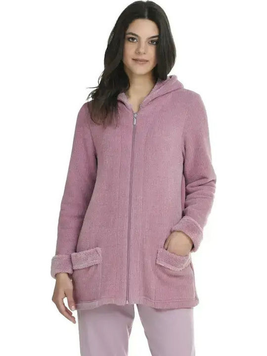 Primavera Primavera Damen Schlafanzug & Pyjamas Winter Lila Robe