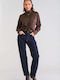 Hochgebirge Damen Jeans Hosen in Mom Passform