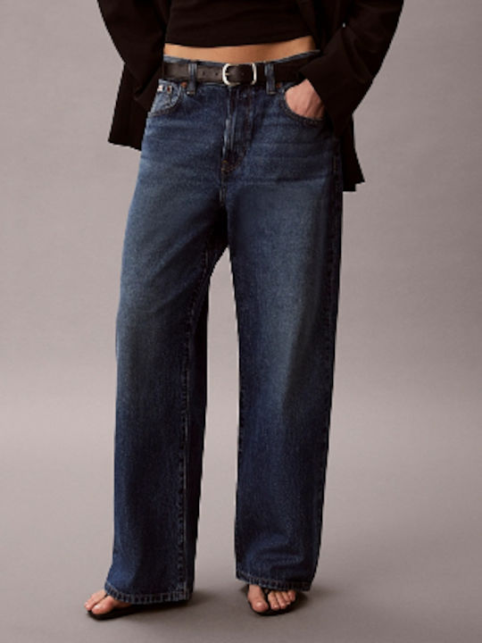 Pantaloni Jean de damă în Linie Wide