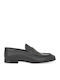 Δερμάτινα Ανδρικά Loafers σε Μαύρο Χρώμα