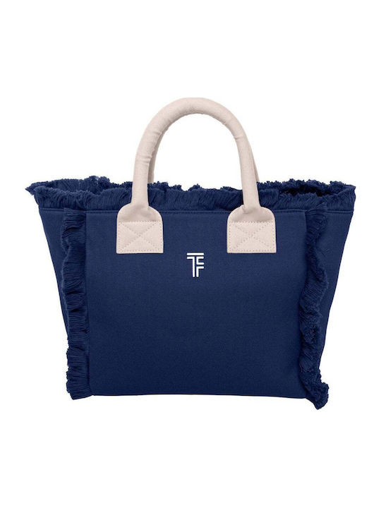 Feel & Touch Caribbean Frottee Strandtasche Blau