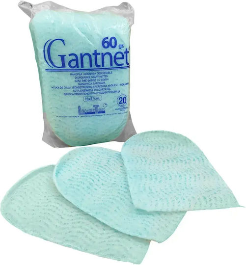 Layertex Reinigungshandschuh für den Körper Dekubitus / Patienten 20 Stück