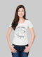 Live Long & Prosper Дамски T-shirt Бял