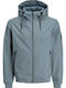Herren Jacken Softshell Wasserdicht und Winddicht Petrol