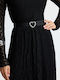 Leather Women's Belt Black