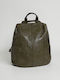 Women's Backpack Handbag Khaki