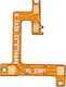 Clappio Internal Loudspeaker Flex Cable Galaxy A14 5g Orange