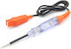 Techstar 85076a Tester de Circuit Auto Lampă 6–24v Dc Roșu Verde Led Polaritate Sondă Metalică Clemă Crocodil Protecție Siguranță Mașini Motociclete Camioane