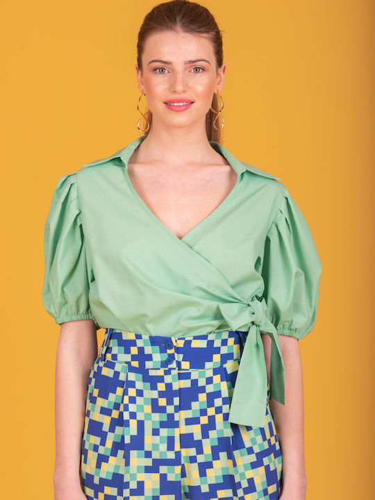 Women's Blouse Green
