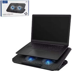Suport de răcire pentru laptop Ga4 2 ventilatoare de 120 mm 7 niveluri compatibil cu dimensiuni de 12–17” Negru Suport de răcire pentru laptop Ga4 2 ventilatoare de 120 mm 7 niveluri compatibil cu dimensiuni de 12–17” Negru