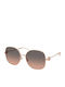 Tory Burch Women Sunglasses with Rose Gold Frame and Pink Lens