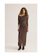 Damenkleid Braun