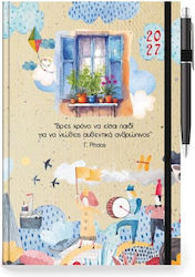 Innostat Daily Agenda B6 2027 12x17cm